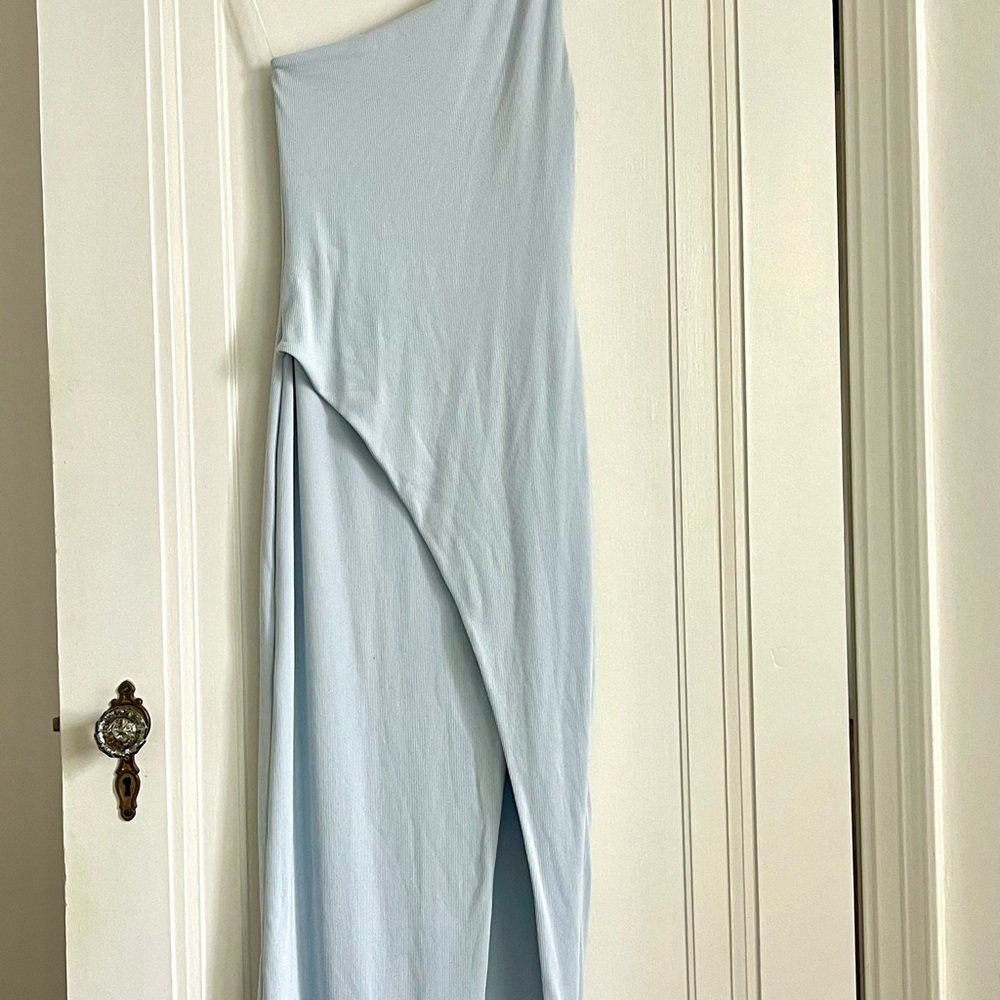 Abercrombie One-Shoulder Knit Maxi Dress - Picture 4 of 10